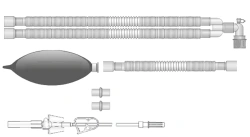 Respiratory devices for joint use with anaesthetic and resuscitation equipment, version: p