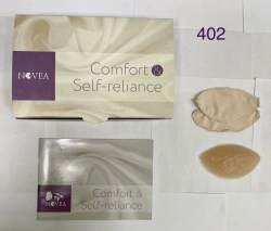 Silicone gel-based breast (breast) exoprosthesis, model 402