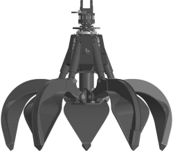 Hydraulic multi-jaw grapple V = 0,65 m3
