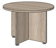 Round conference table. Set of furniture "Grand"