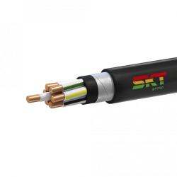 Control cable, not spreading combustion, with reduced smoke and gas emission, of KVBBShvng(A)-LS grade, for nominal ac
