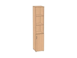 Semi-open cupboard for documents, narrow 350*383*1830 mm ASHDO-35