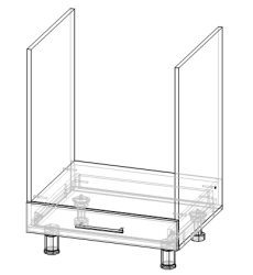 Table under oven (Harmony series)