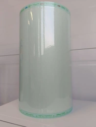 Reinforced flat combined roll RKPEu-STERIMAG