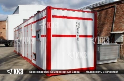 Block-modular nitrogen compressor station AMU-1,67/8-99,5