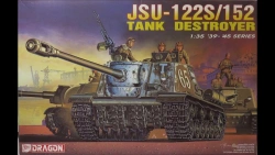Assembled model ISU-122S/152 Tank Fighter