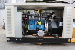 Gas piston power plant