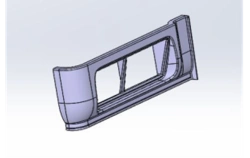 Front right rear catwalk trim 5299-403P-5102026
