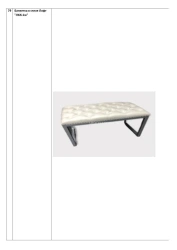 Loft style banquette LBK-1m