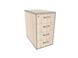 Side table, with lock, 430*704*750 mm AsTP-5.h