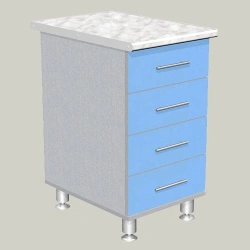 Four-drawer sideboard, model TVF-4