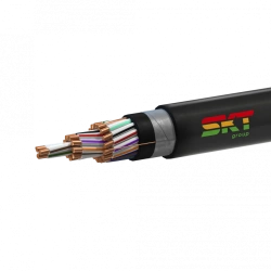 Control cable, not propagating combustion, with reduced smoke and gas emission, mark KVVGEng(A)-LS, for nominal variable displac