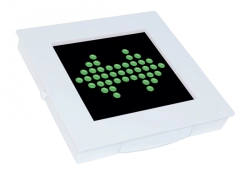 Fire alarm light siren MINI-12-DIN1