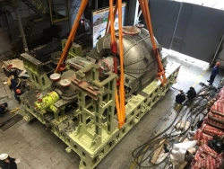Steam turbine plant PTU-72