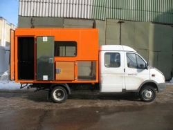 Trucks with diesel engine mod. 3008CF-2 without CMU on the basis of GAZ chassis mod. 231073/TS GAZ mod. 231073