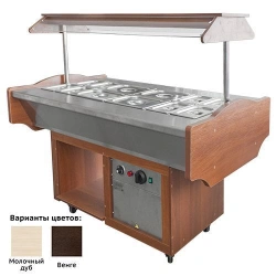 Marmite 2 dishes for "Buffet table" heated (12 g/capacity) MEP-2B-SHG