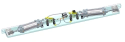 Vehicle door pneumatic actuator 40M2R63/116T1B013