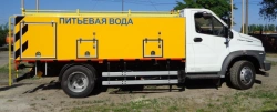 Airfield drinking water refuelling truck MVA-01 without lifting platform on chassis GAZelle NEXT C41R92, GAZelle NEXT C42R92, GA