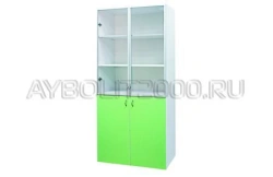 Collapsible medical cabinet Sh-2.01 white 900x430x1870MM