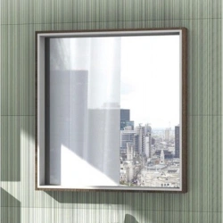 Mirror cabinet Aquaton Fabia 80 white, oak inc 1A166902FBAF01.A166.9.02F.BAF.0
