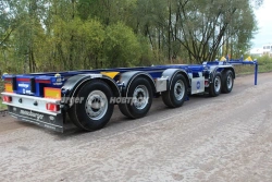 Five-axle container semitrailer SW-585