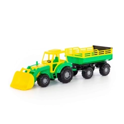 "Altai", tractor with trailer No. 2 and bucket, Item No. 35363.