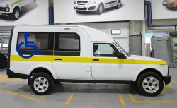 Car modification NV210J, category M1G, made on the basis of vehicle LADA 4x4, type 21, mod. 212140