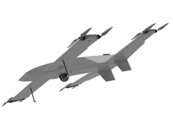 Unmanned aerial system with unmanned aerial vehicles "Supercam SX200H".