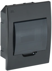 MKP12-V-06-41-K02 KREPTA 3 Plastic enclosure ShchRV-P-6 IP41 black IEK