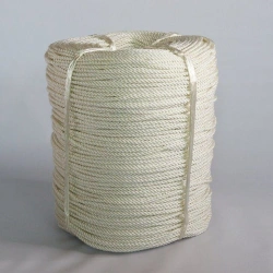 Polyamide wire rope of 8 to 96 mm diameter