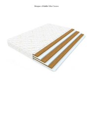 Springless orthopaedic mattress Midl "Mix Coconut"