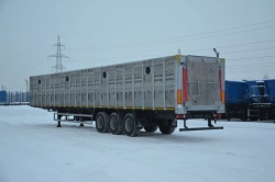 Tonar 9887 cattle trailer with TONAR axles of models: 90422, 90431