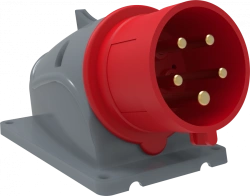 PSN52-032-5 Stationary plug SSI-525 32A-6h/200/346-240/415V 3P+RE+N IP44 MAGNUM IEK