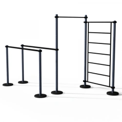 Buffet wall, tourniquet and bars