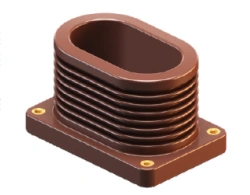 Polymer bushing insulators, type IP for voltage 10 kV