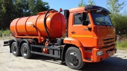 Vacuum sweeping machine type LKT-MV on chassis KAMAZ 65115