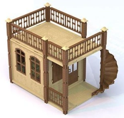 Doll's house "Princess Castle" (1 floor) (beige)