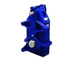 Cylindrical three-stage vertical crane gearbox B-400