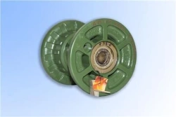 Non-braked wheel K350 for tyre size 300x125 KULZ JSC Russia
