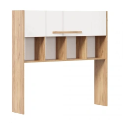 Marta-2 LD.406150.000 Table extension (Golden Oak/White gloss)