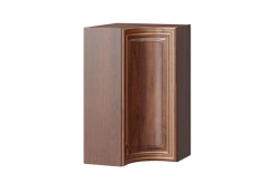 Type 4 LD.270640.000 Kitchen cabinet corner radius high cabinet (Walnut )