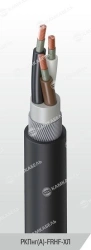 Power cable of EPRon® type with copper conductors, insulation made of ethylene propylene rubber for voltage 0,66, 1 kV of RKPng(