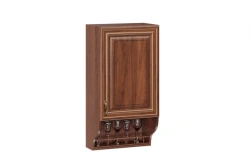 Type 4 LD.270540.000 Kitchen cabinet 500 high with open shelf body (Walnut M )