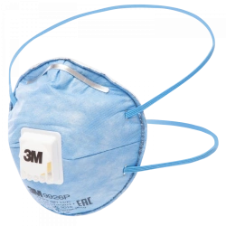 Filtering half-masks for protection against aerosols of "ZM" trademark, series 9900P, model 9926P, protection class FFP2 NR D