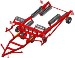 Stubble residue chopper roller KIPO-15-01