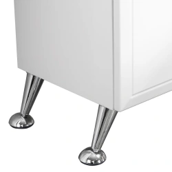 Cabinet under sink Aquaton Emily 100 with linen basket white 1A032001EM0101.A032.0.01E.M01.0