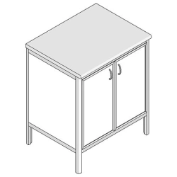 Stationary cabinet for materials MA-25.1