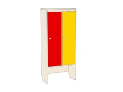 Clothes wardrobe for children 2-sectional Article No.: SHDR-01.02
