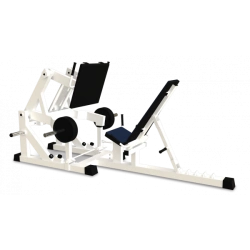 Leg press machine (free weights)