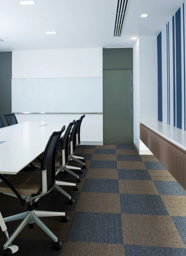Tufted Textile Carpet Tiles ESCOM CITY LINE